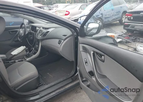 2016 Hyundai Elantra Se from USA, damaged, VIN 5NPDH4AE2GH668598